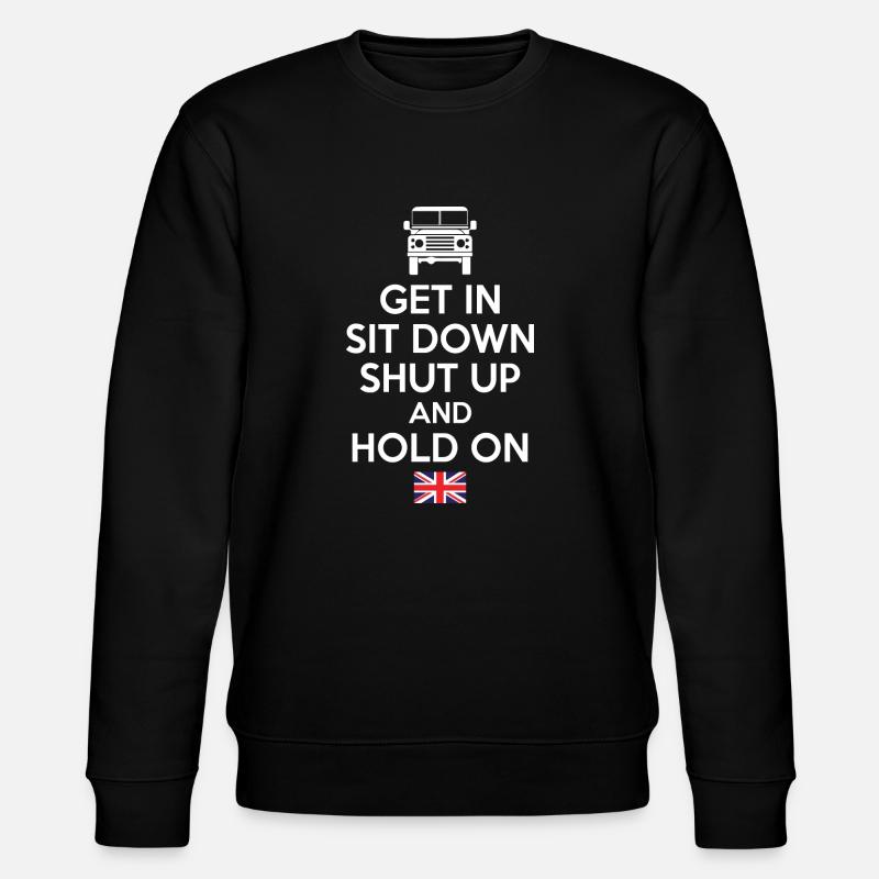 Hold On Landy - Stanley/Stella Unisex Bio-Sweatshirt CHANGER  - Schwarz