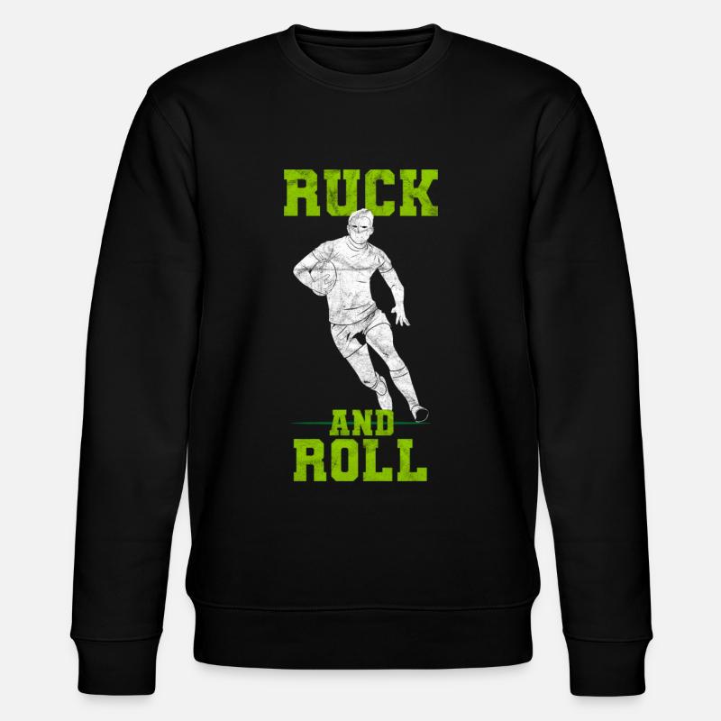 Ruck And Roll Rugby - Sweat bio CHANGER Stanley/Stella Unisexe - noir