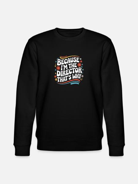 Cineasta Director de fotografía Cine - Sudadera ecológica unisex CHANGER de Stanley/Stella - negro
