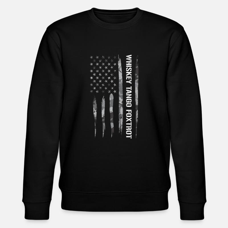 Whisky Tango Foxtrot - Sweat bio CHANGER Stanley/Stella Unisexe - noir