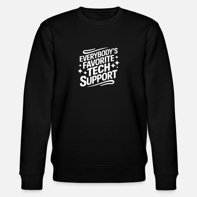 Technical Support Computer - Stanley/Stella CHANGER Unisex Organic Sweatshirt - black