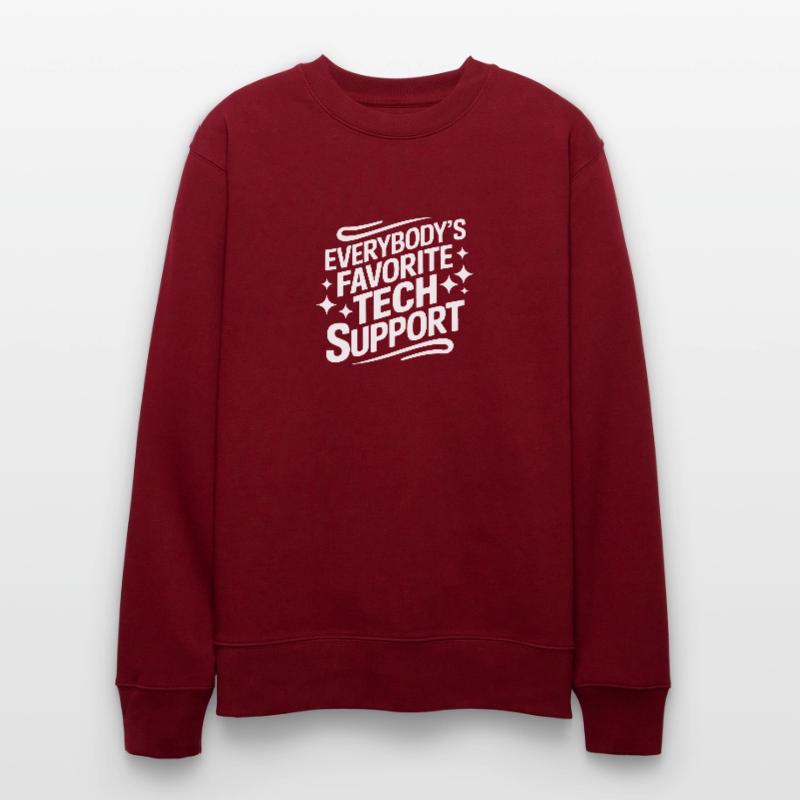 Technischer Support Computerfreak Nerd Stanley/Stella Unisex Bio-Sweatshirt CHANGER 