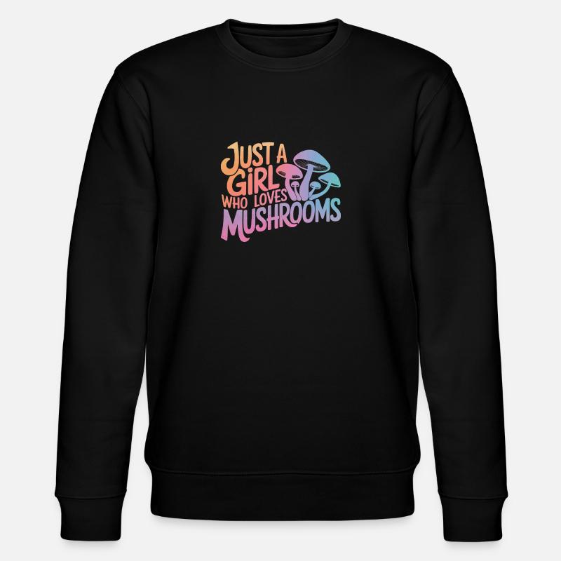 Champignons Champignons Champignon Champignon - Sweat bio CHANGER Stanley/Stella Unisexe - noir