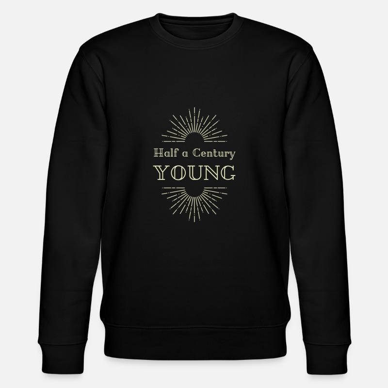 50 ans - Sweat bio CHANGER Stanley/Stella Unisexe - noir