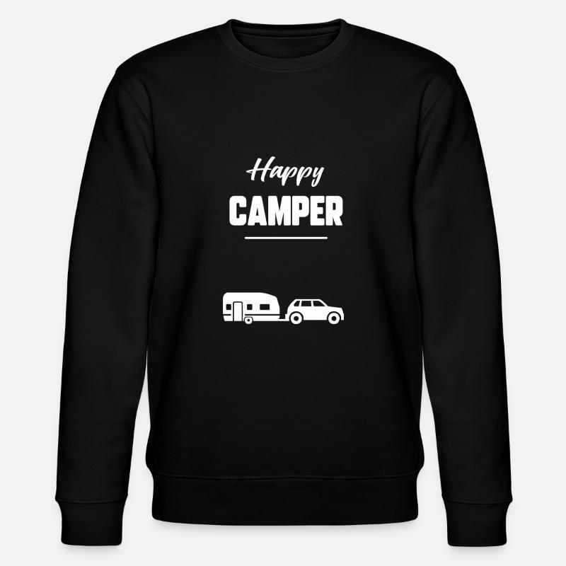 Happy camper - Sweat bio CHANGER Stanley/Stella Unisexe - noir