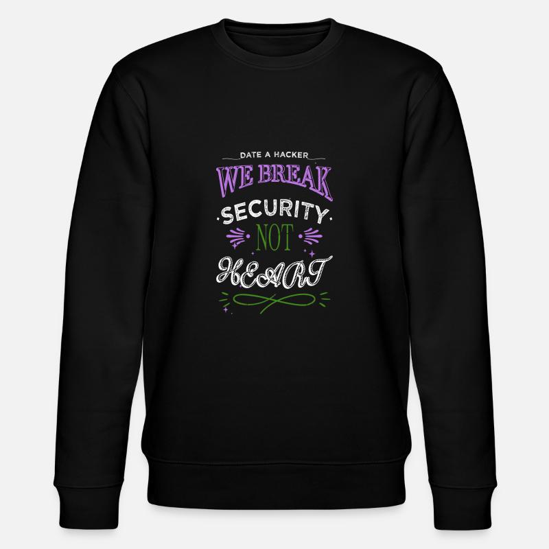 Statement Lumber Apprentice Sayings - Stanley/Stella CHANGER Unisex Organic Sweatshirt - black