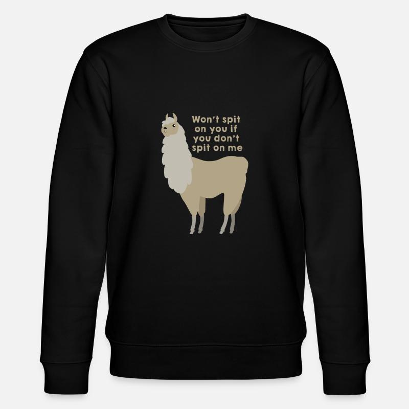 Wildtiere - Stanley/Stella Unisex Bio-Sweatshirt CHANGER  - Schwarz