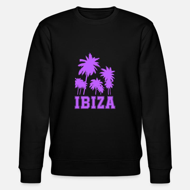 ibiza - Stanley/Stella Unisex Bio-Sweatshirt CHANGER  - Schwarz