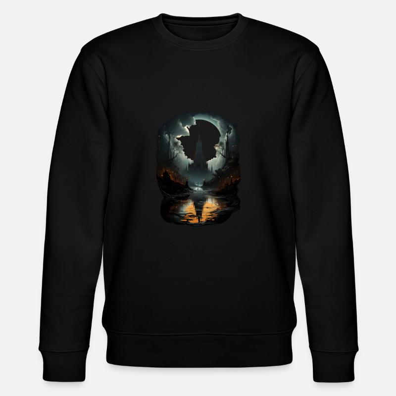 Gothic - Stanley/Stella Unisex Bio-Sweatshirt CHANGER  - Schwarz