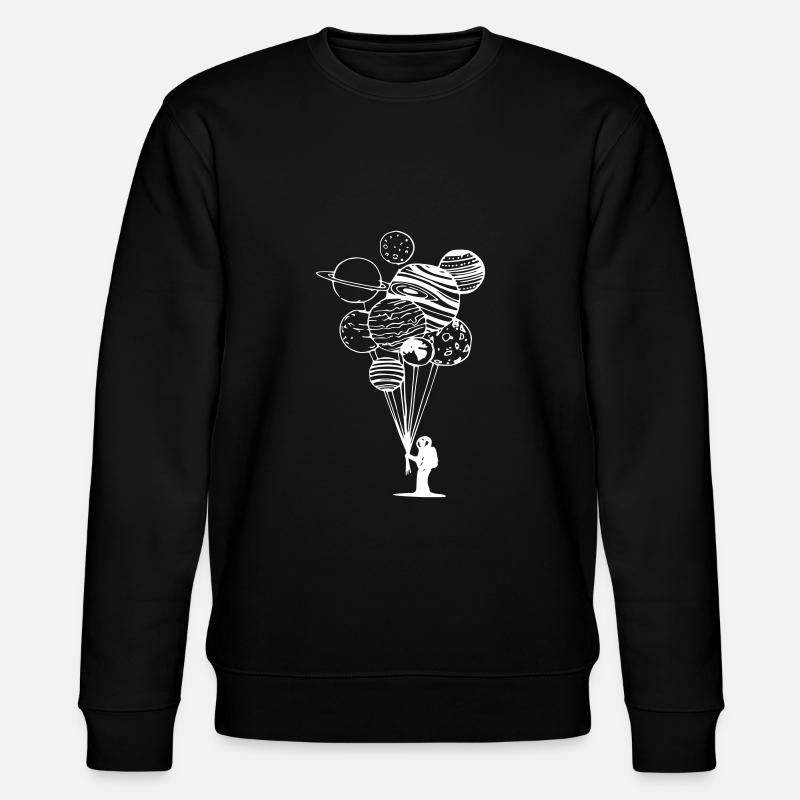 ballons d'astronaute - Sweat bio CHANGER Stanley/Stella Unisexe - noir