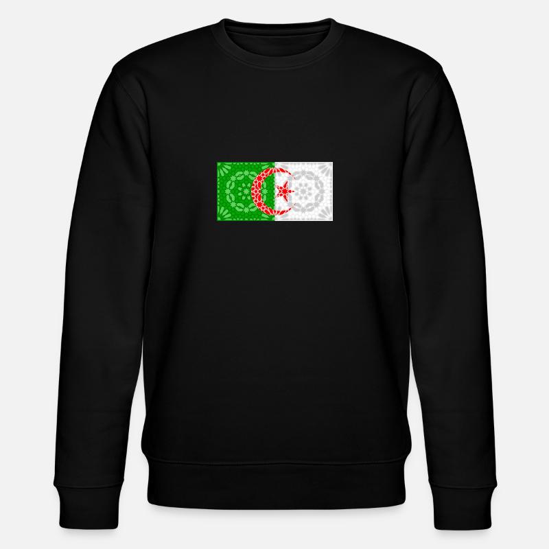 Algerien - Stanley/Stella Unisex Bio-Sweatshirt CHANGER  - Schwarz