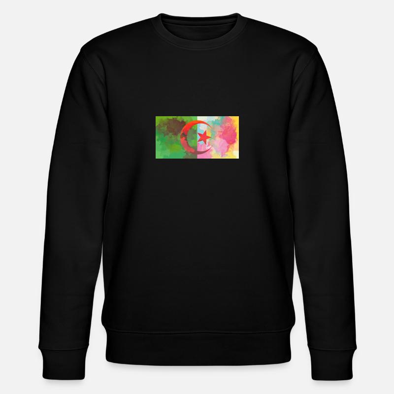Algerien - Stanley/Stella Unisex Bio-Sweatshirt CHANGER  - Schwarz