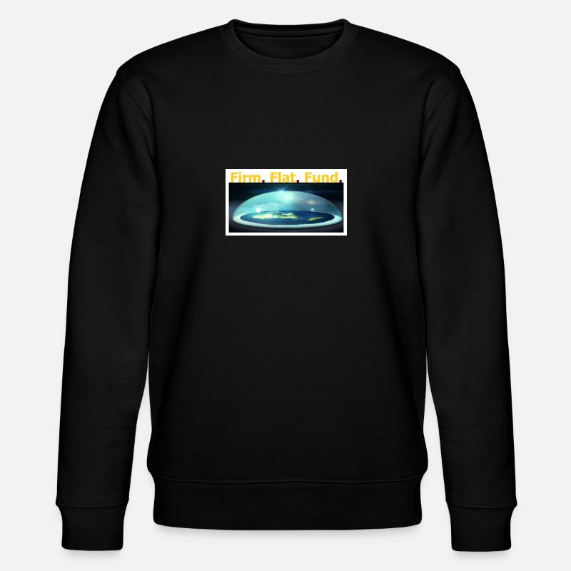 Firm.Flat.Fund. - Stanley/Stella Unisex Bio-Sweatshirt CHANGER  - Schwarz
