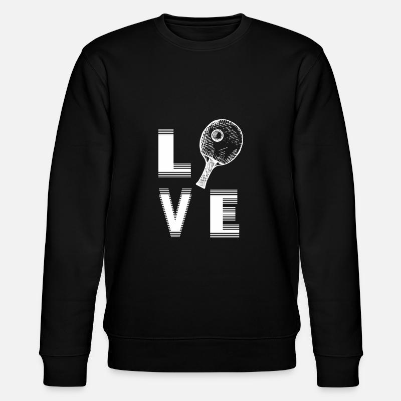 Tennis de table - Sweat bio CHANGER Stanley/Stella Unisexe - noir