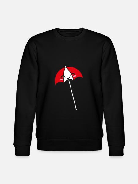 Sweet parasol Kawaii - Stanley/Stella CHANGER Unisex Organic Sweatshirt - black