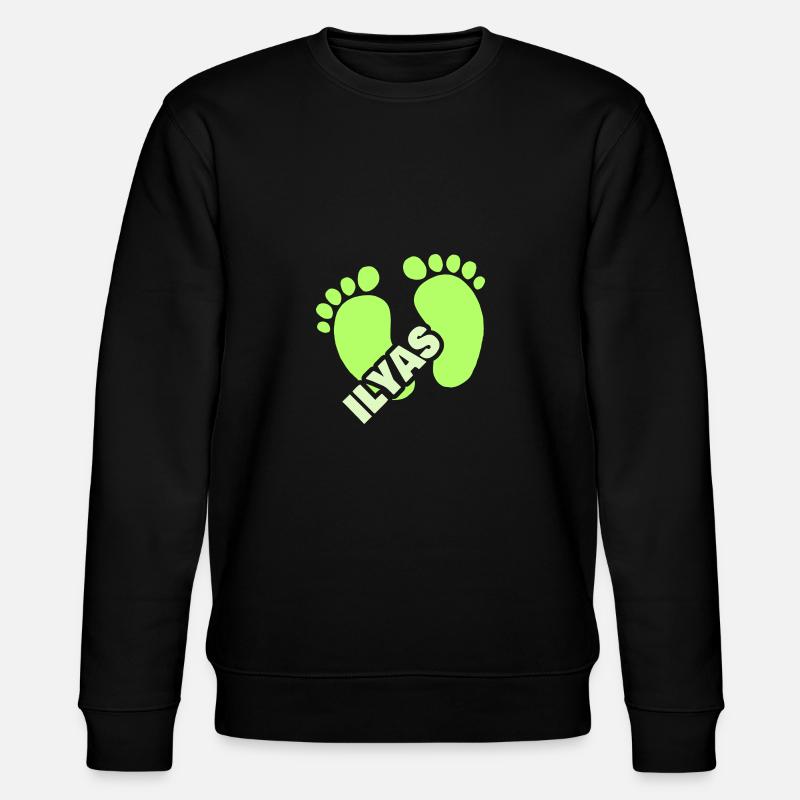 Baby Ilyas - Stanley/Stella CHANGER Unisex Organic Sweatshirt - black