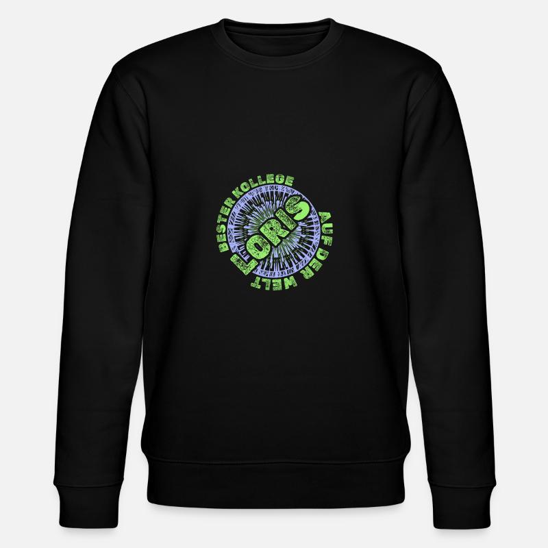 Geschenk für Loris - Stanley/Stella Unisex Bio-Sweatshirt CHANGER  - Schwarz