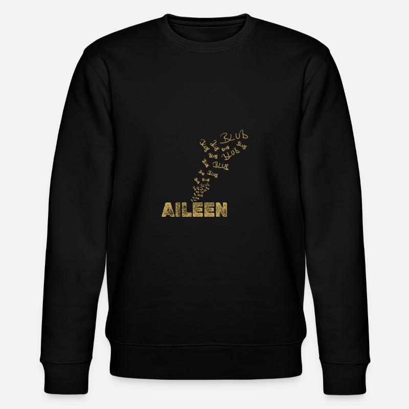 Angeln Aileen - Stanley/Stella Unisex Bio-Sweatshirt CHANGER  - Schwarz