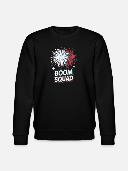 Pyrotechnics Fireworks Pyrotechnics - Stanley/Stella CHANGER Unisex Organic Sweatshirt - black