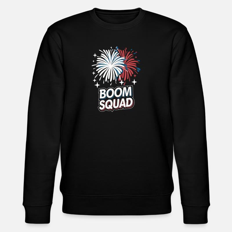 Pyrotechnics Fireworks Pyrotechnics - Stanley/Stella CHANGER Unisex Organic Sweatshirt - black