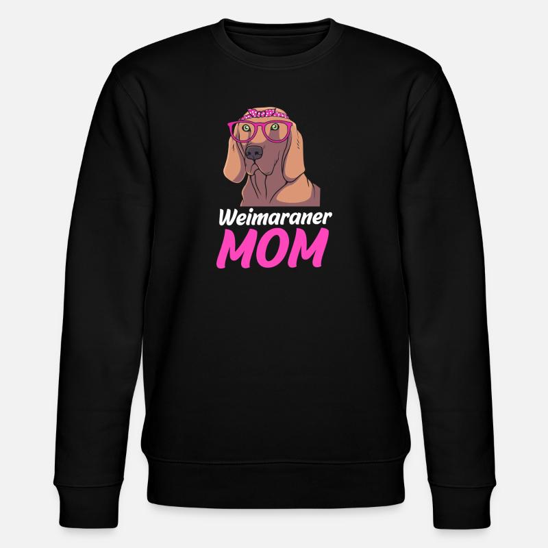 Weimaraner - Stanley/Stella Unisex Bio-Sweatshirt CHANGER  - Schwarz