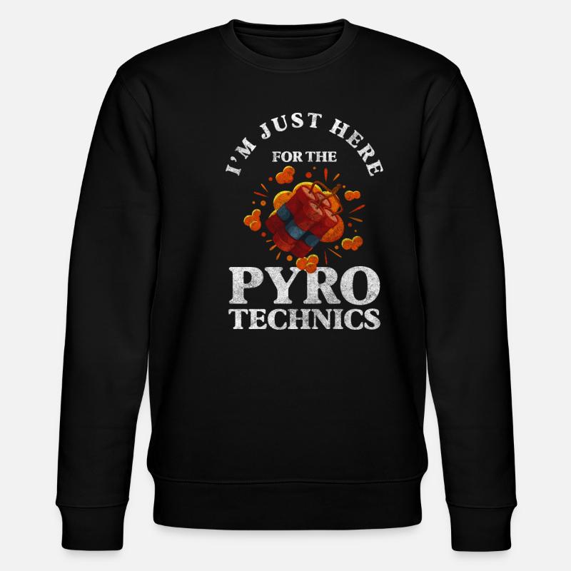 Pyro magnifiquement interdit - Sweat bio CHANGER Stanley/Stella Unisexe - noir