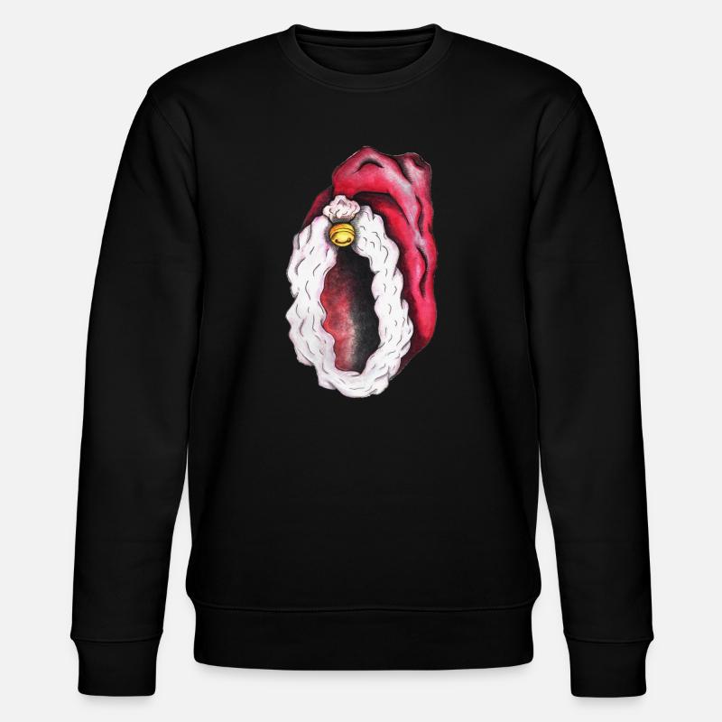 Santa-Vulva - Stanley/Stella Unisex Bio-Sweatshirt CHANGER - Schwarz