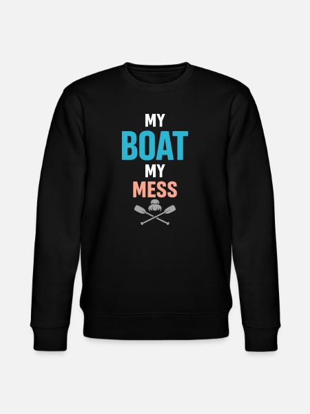Sea hairs don't care about - Stanley/Stella CHANGER Unisex Organic Sweatshirt - black