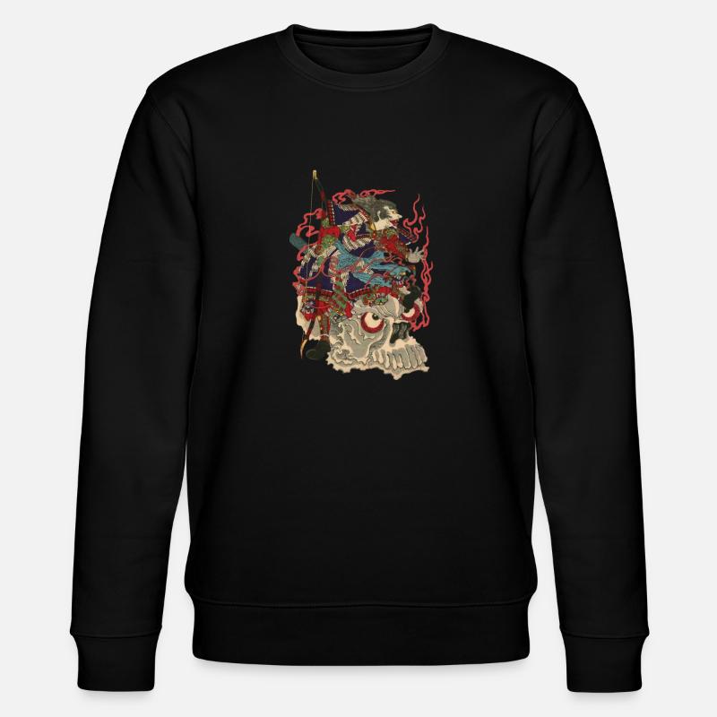 Skull Samurai - Sweat bio CHANGER Stanley/Stella Unisexe - noir