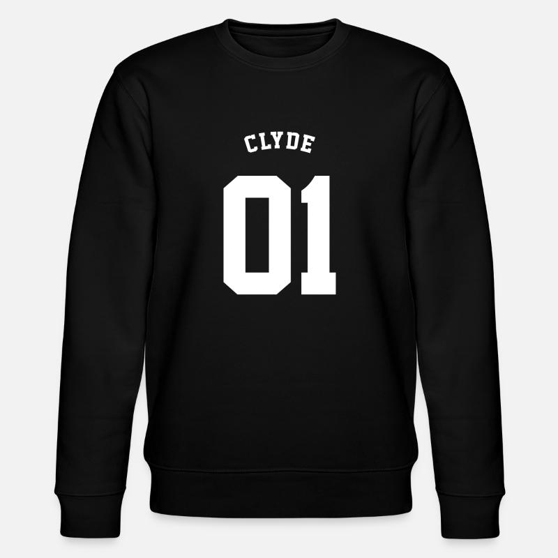CLYDE - Stanley/Stella Unisex Bio-Sweatshirt CHANGER  - Schwarz