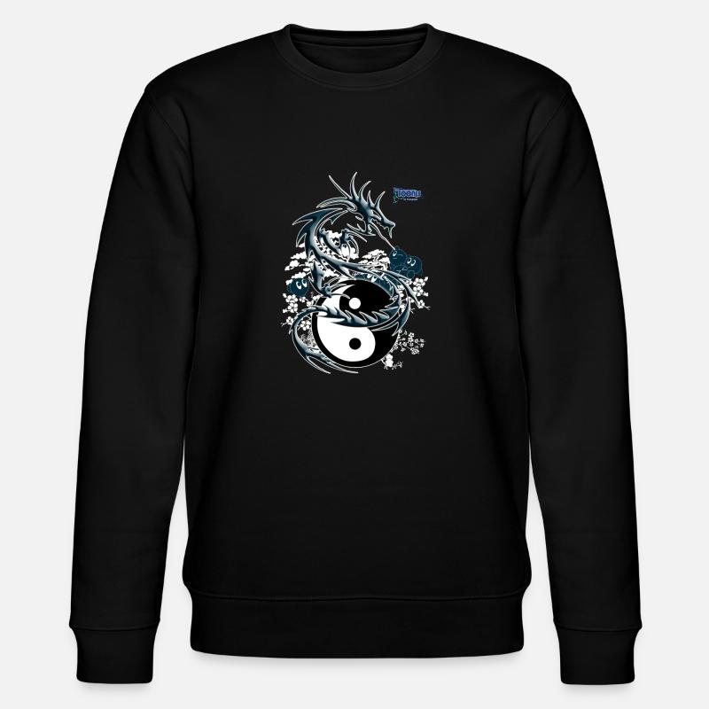 the dragon toonis - Sweat bio CHANGER Stanley/Stella Unisexe - noir
