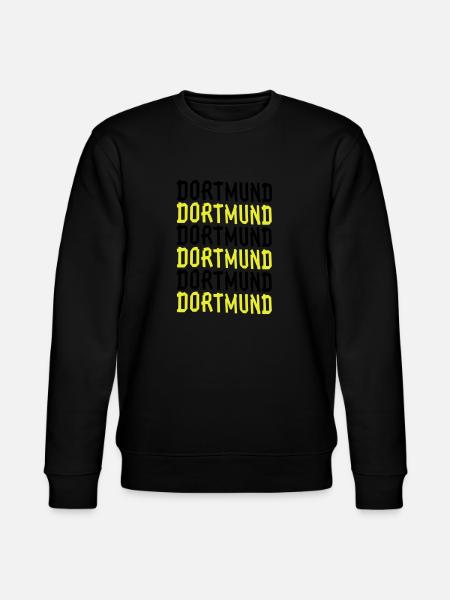 dortmund black-yellow - Stanley/Stella CHANGER Unisex Organic Sweatshirt - black