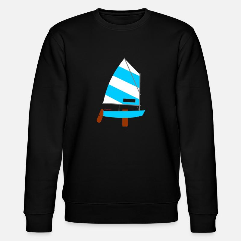 Segelboot - Sweat bio CHANGER Stanley/Stella Unisexe - noir