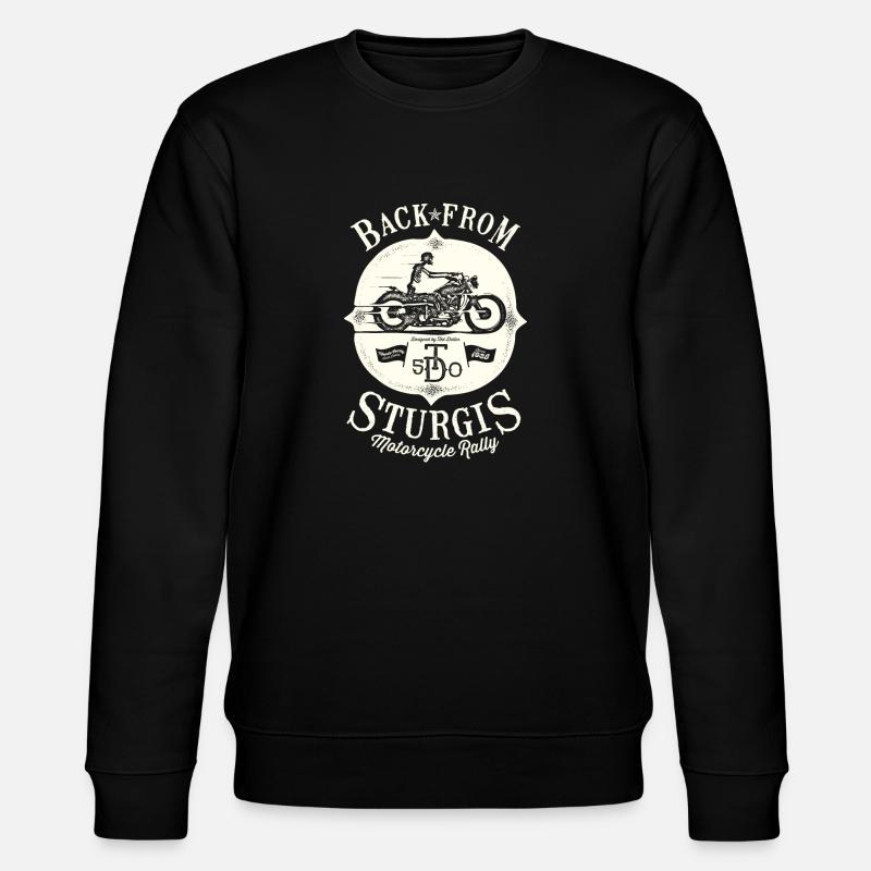 Back From Sturgis - Stanley/Stella Unisex Bio-Sweatshirt CHANGER - Schwarz