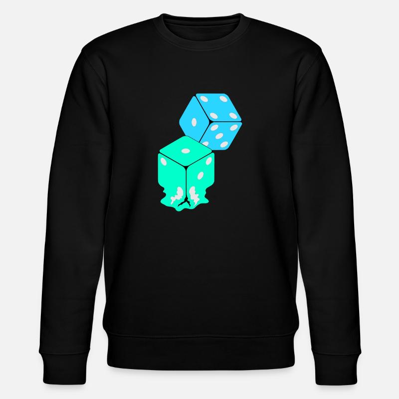 Dice - Stanley/Stella CHANGER Unisex Organic Sweatshirt - black