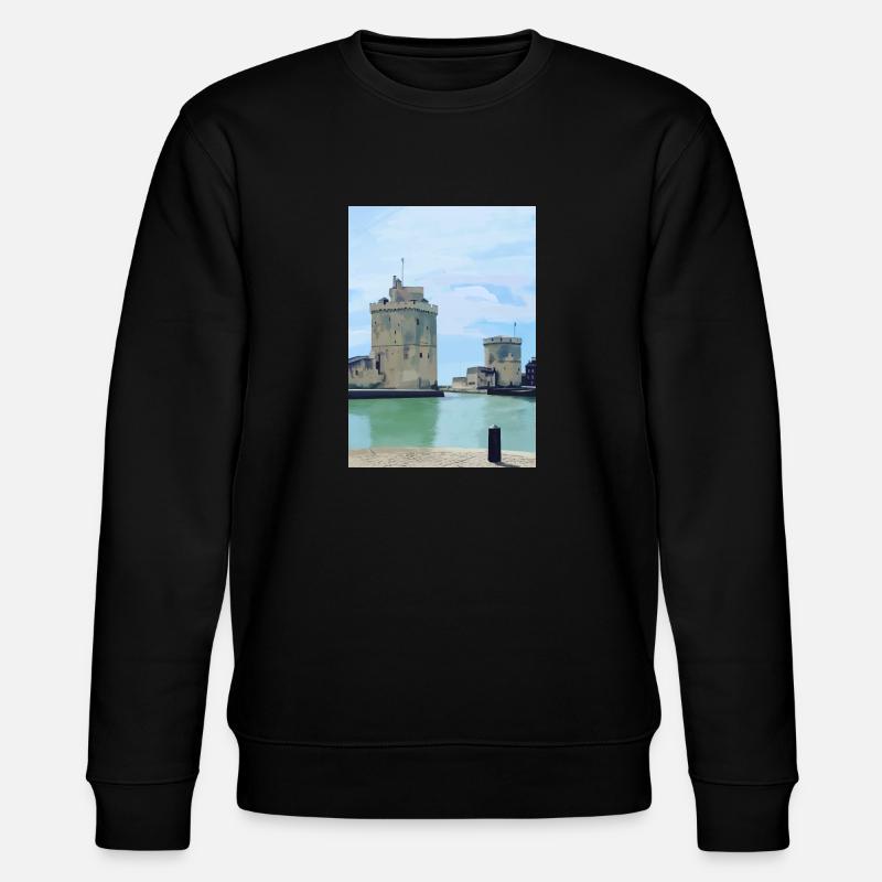 Design von la rochelle - Stanley/Stella Unisex Bio-Sweatshirt CHANGER - Schwarz