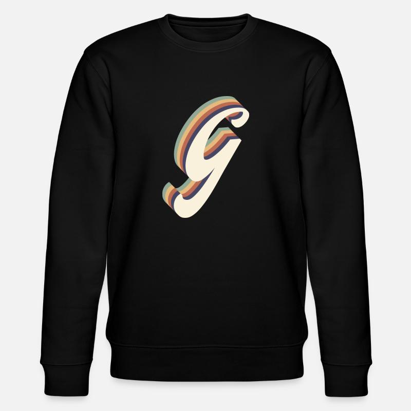 lettre g - Sweat bio CHANGER Stanley/Stella Unisexe - noir