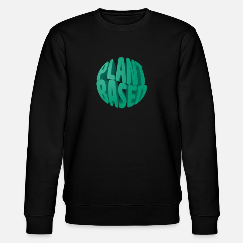 Plant Based 3D - Stanley/Stella CHANGER Unisex Organic Sweatshirt - black