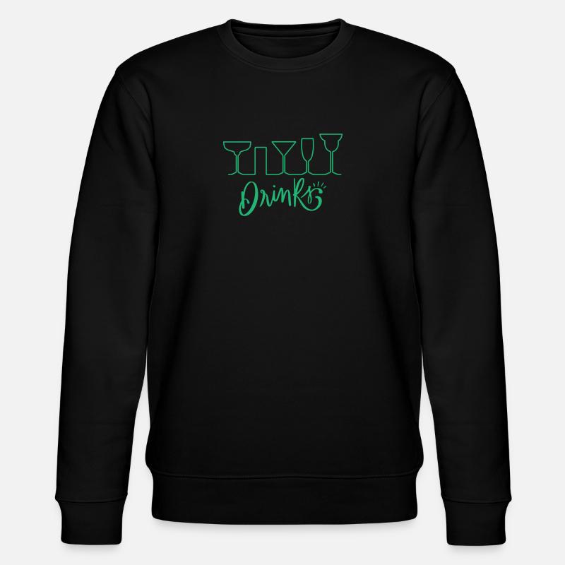 Getränke Galore Drinks - Stanley/Stella Unisex Bio-Sweatshirt CHANGER  - Schwarz