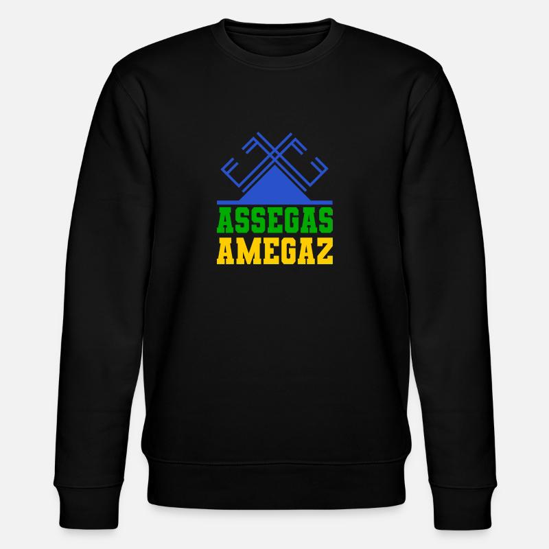 Assegas amegaz - Stanley/Stella Unisex Bio-Sweatshirt CHANGER  - Schwarz