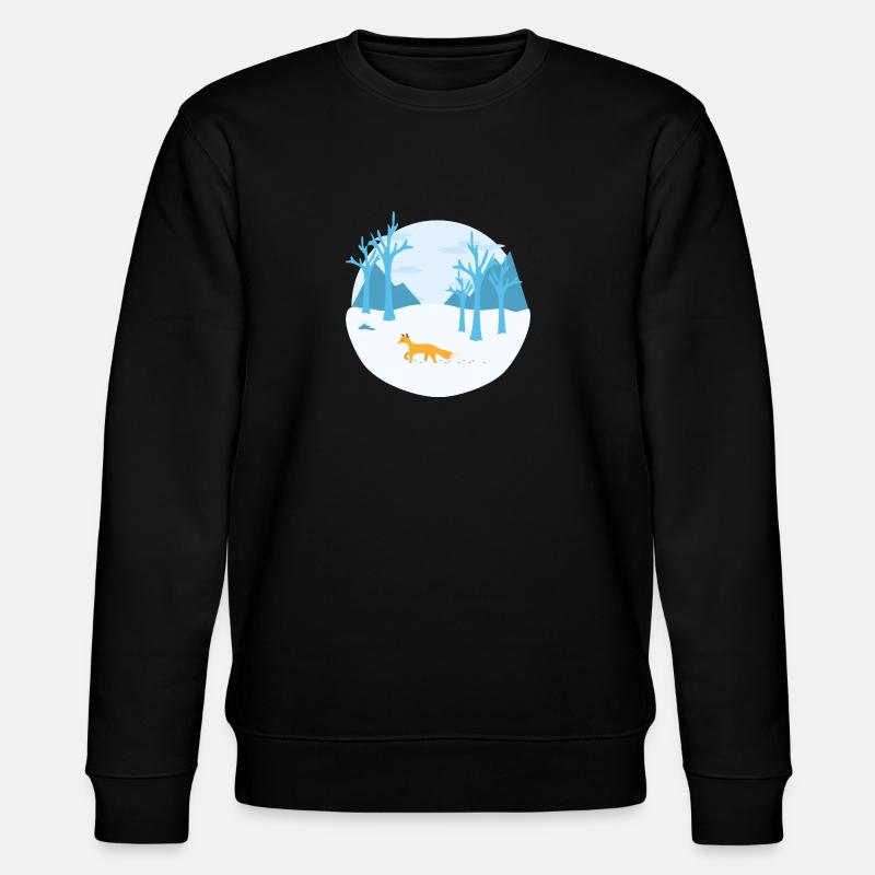 fox hiver - Sweat bio CHANGER Stanley/Stella Unisexe - noir