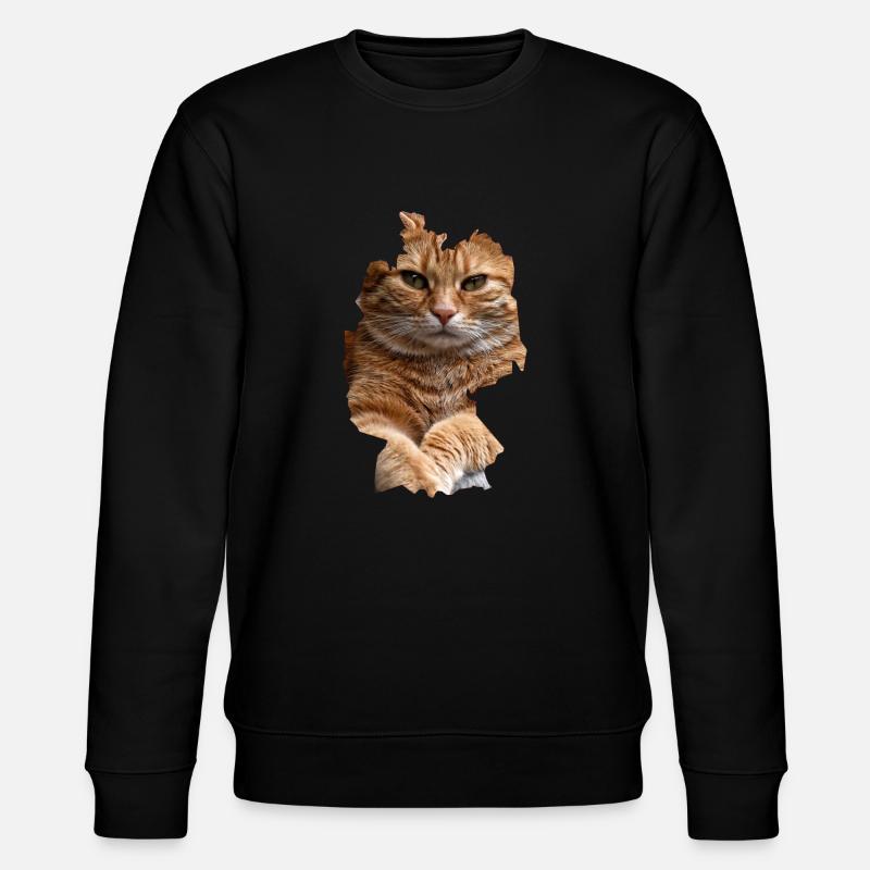 Chat, Chats - Sweat bio CHANGER Stanley/Stella Unisexe - noir