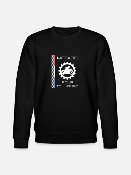 Top Motorcycle - Stanley/Stella CHANGER Unisex Organic Sweatshirt - black