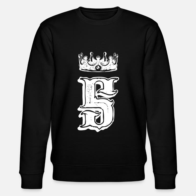 5 Couronne numérique - Sweat bio CHANGER Stanley/Stella Unisexe - noir