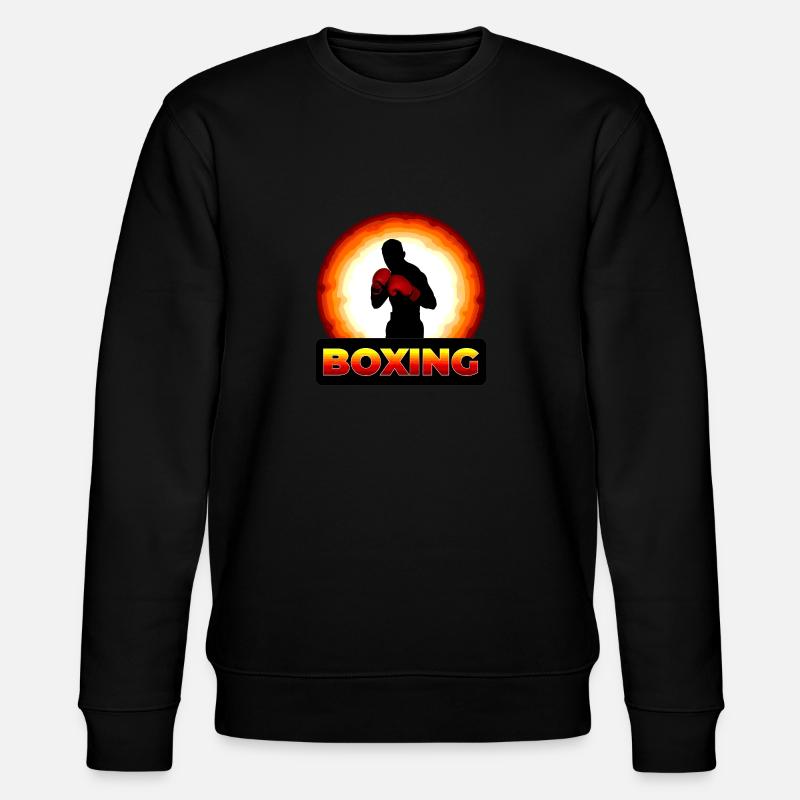 Boxe - Sweat bio CHANGER Stanley/Stella Unisexe - noir