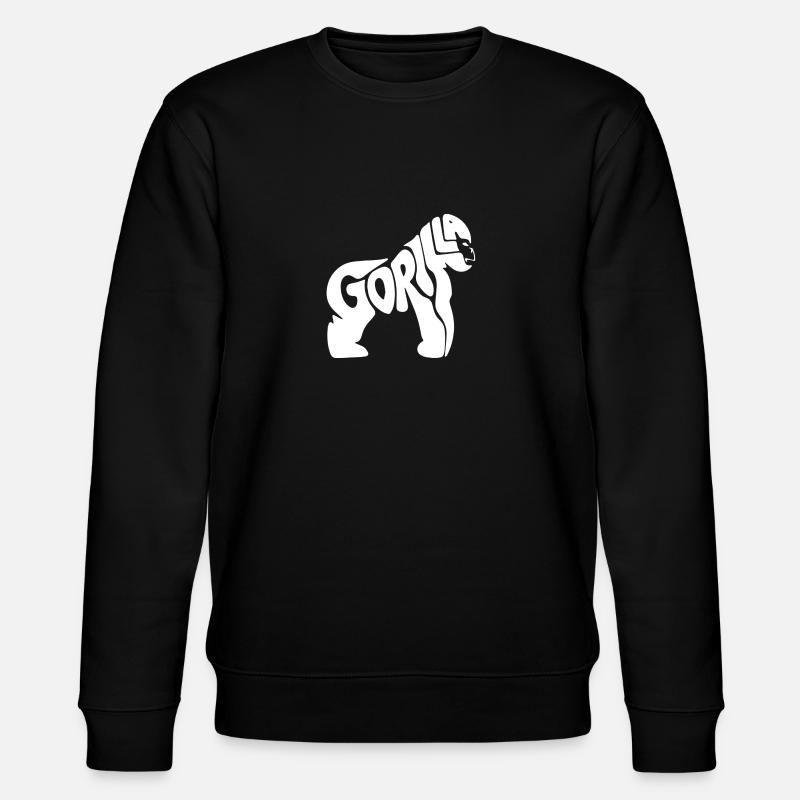 Gorille - Sweat bio CHANGER Stanley/Stella Unisexe - noir