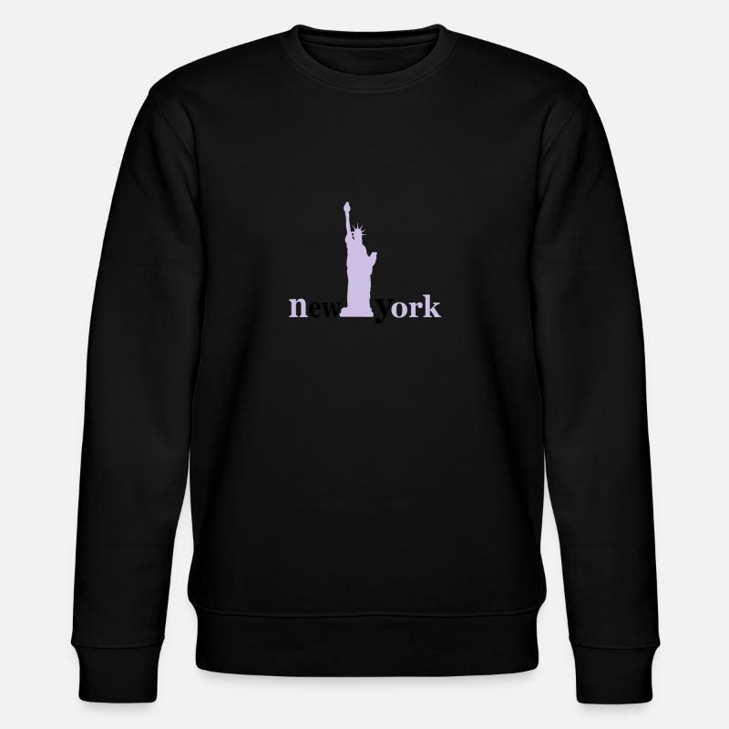 New York - Stanley/Stella Unisex Bio-Sweatshirt CHANGER  - Schwarz