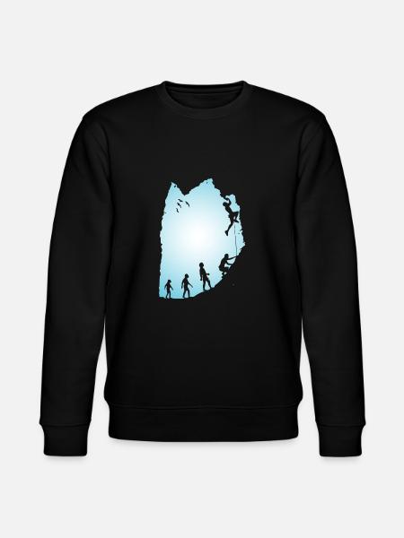 Climbing - Stanley/Stella CHANGER Unisex Organic Sweatshirt - black