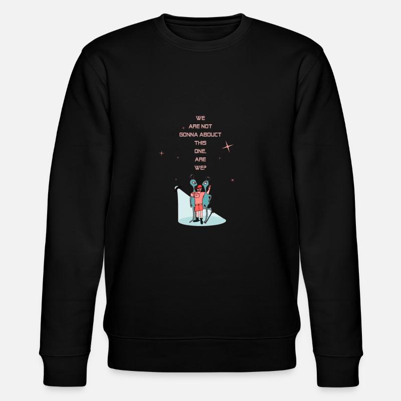 Alien Encounters - Stanley/Stella Unisex Bio-Sweatshirt CHANGER  - Schwarz