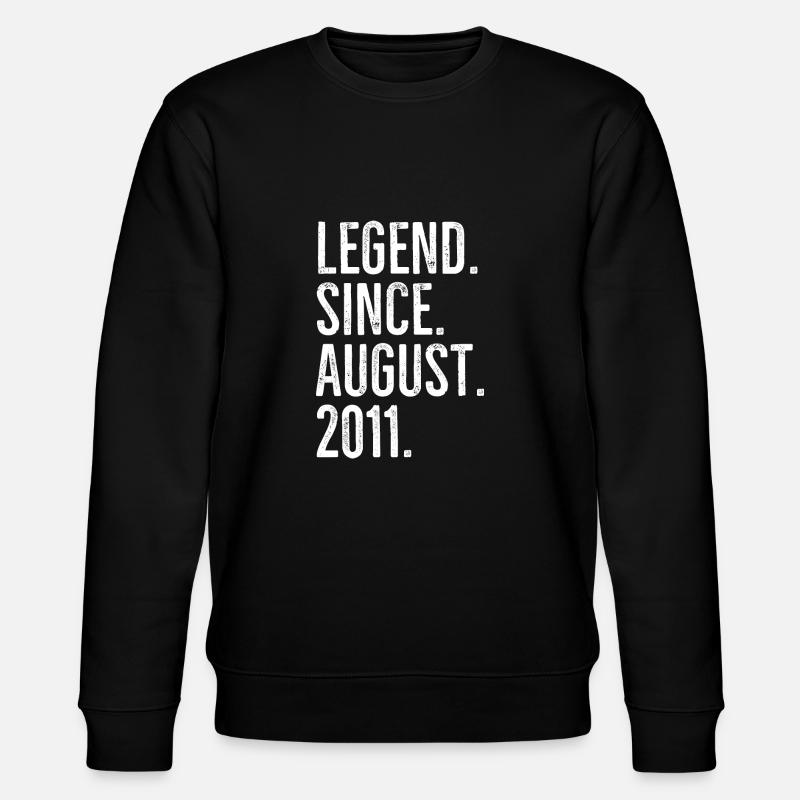 Legend Since August 2011 - Stanley/Stella CHANGER Unisex Organic Sweatshirt - black
